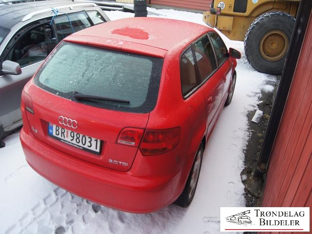 Audi A3 2003-2008 (Type II, Fase 1) , Motorkode: BKD, Girkassekode: HDU