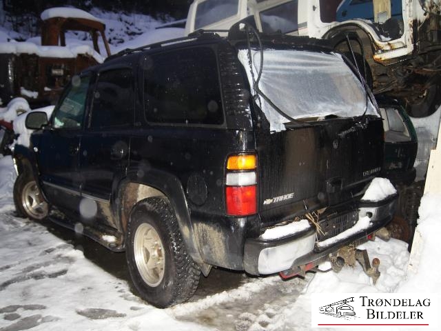 Chevrolet Tahoe 2001-2005 (Type II) , Motorkode: T, Girkassekode: