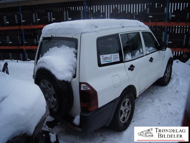 Mitsubishi Pajero 2000-2006 (Type III) , Motorkode: 4D56, Girkassekode: 