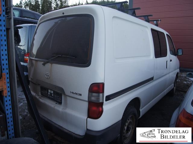 Toyota Hiace 2007-2012 (Fase 3) , Motorkode: 2KD-FTV, Girkassekode:
