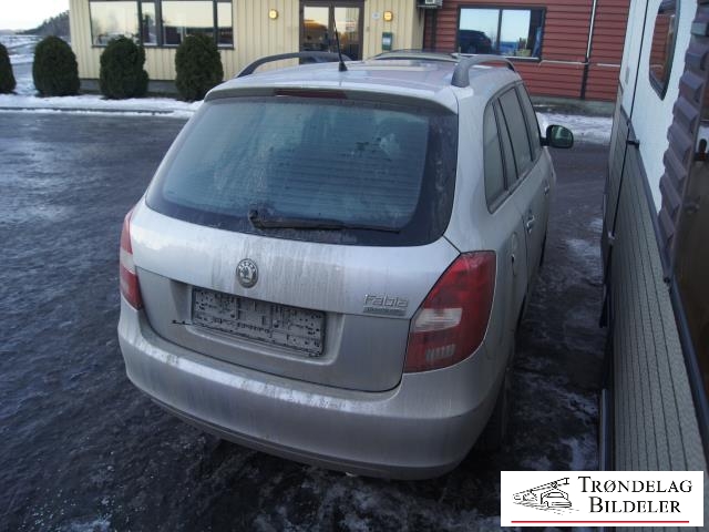 Škoda Fabia 2010-2014 (Type II, Fase 2) , Motorkode: CFWA CFW, Girkassekode: MNY
