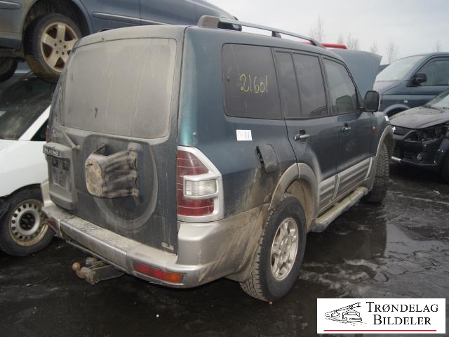 Mitsubishi Pajero 2000-2006 (Type III) , Motorkode: 4M41, Girkassekode: