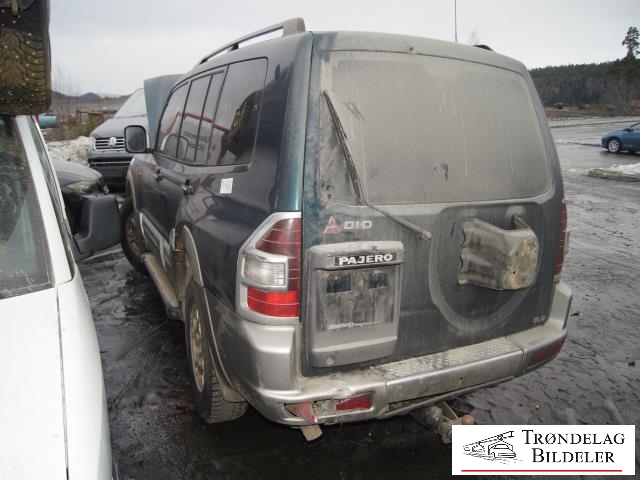 Mitsubishi Pajero 2000-2006 (Type III) , Motorkode: 4M41, Girkassekode: