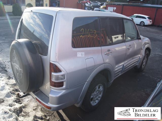 Mitsubishi Pajero 2000-2006 (Type III) , Motorkode: 4M41, Girkassekode: 