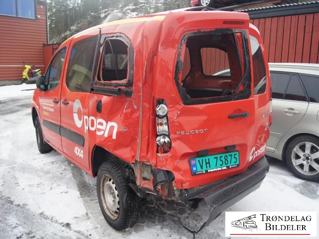 Peugeot Partner 2008-2015 (Type II, Fase 1) , Motorkode: 9HF, Girkassekode: 