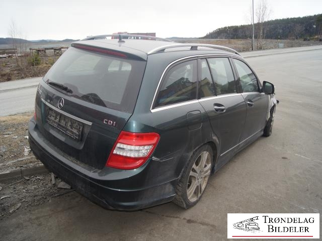 Mercedes C-Klasse 2007-2011 (Fase 1) (W204) (W204), Motorkode: OM646.811, Girkassekode: 