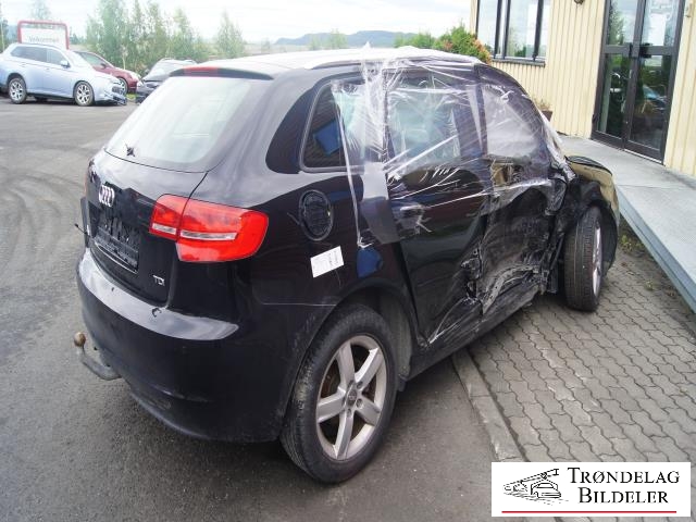Audi A3 2009-2012 (Type II, Fase 2) , Motorkode: CAYC, Girkassekode: MLE