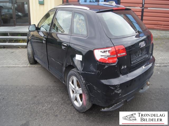 Audi A3 2009-2012 (Type II, Fase 2) , Motorkode: CAYC, Girkassekode: MLE