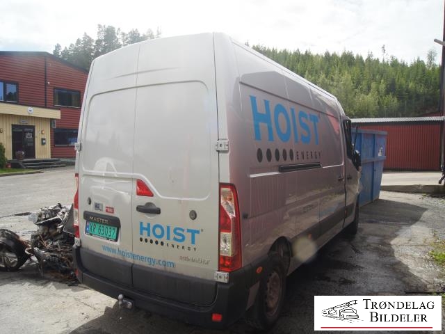 Renault Master 2014-->> (Type III, Fase 2) , Motorkode: M9TB7 702, Girkassekode: 