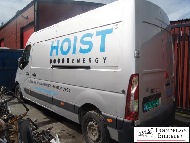 Renault Master 2014-->> (Type III, Fase 2) , Motorkode: M9TB7 702, Girkassekode: 