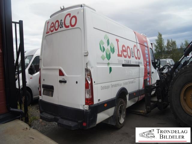 Renault Master 2010-2013 (Type III, Fase 1) , Motorkode: M9T-680, Girkassekode: 