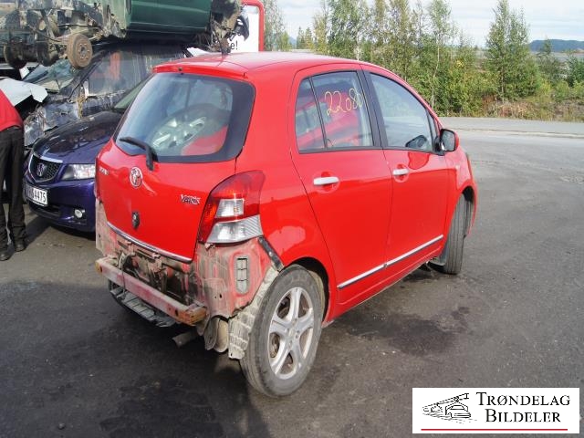 Toyota Yaris 2009-2011 (Type II, Fase 2) , Motorkode: 1NR-FE, Girkassekode: 