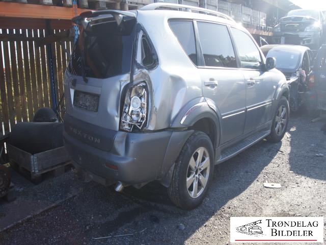 SsangYong Rexton 2004-2006 (Fase 2) (Y200) (Y200), Motorkode: D27R-056, Girkassekode: 