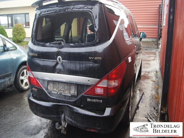SsangYong Rodius 2005-2013 (Type I) , Motorkode: D27R-056, Girkassekode: 