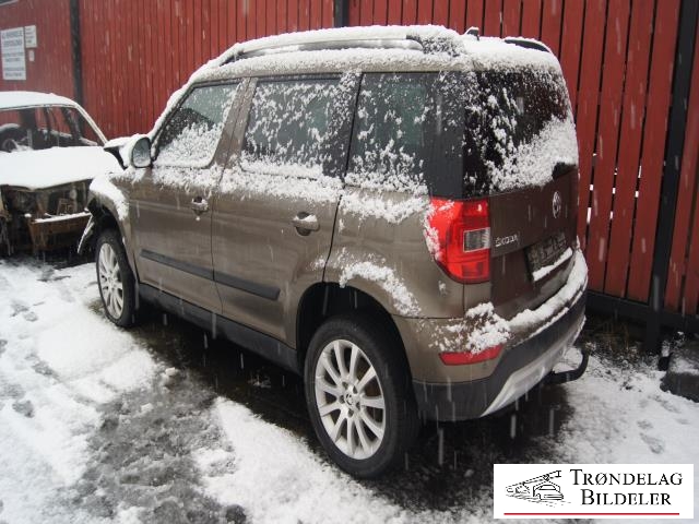 Škoda Yeti 2014-2017 (Fase 2) , Motorkode: CFH, Girkassekode: NFQ