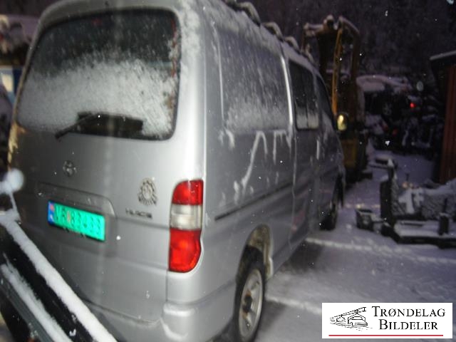 Toyota Hiace 2007-2012 (Fase 3) , Motorkode: 2KD-FTV, Girkassekode: 