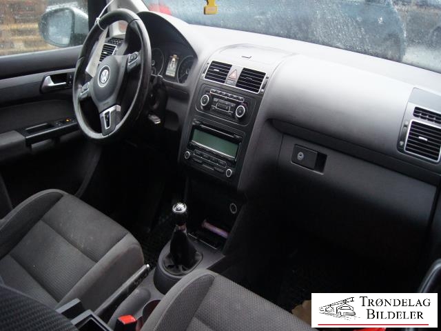 VW Touran 2010-2015 (Type I, Fase 3) , Motorkode: CAY, Girkassekode: 