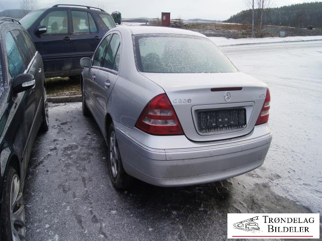 Mercedes C-Klasse 2000-2004 (Fase 1) (W203) (W203), Motorkode: 611 962, Girkassekode: 