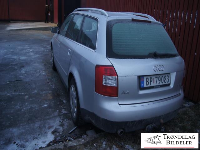 Audi A4 2001-2004 (Type II) (B6) (B6), Motorkode: ALT, Girkassekode: 
