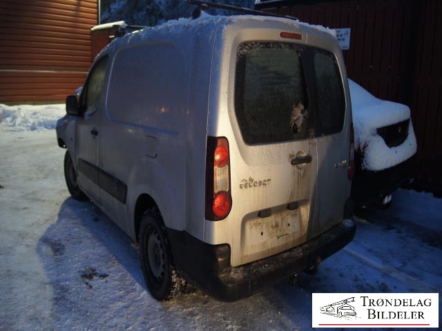 Peugeot Partner 2008-2015 (Type II, Fase 1) , Motorkode: 9H06, Girkassekode: