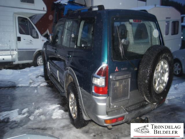 Mitsubishi Pajero 2000-2006 (Type III) , Motorkode: 4M41, Girkassekode: 
