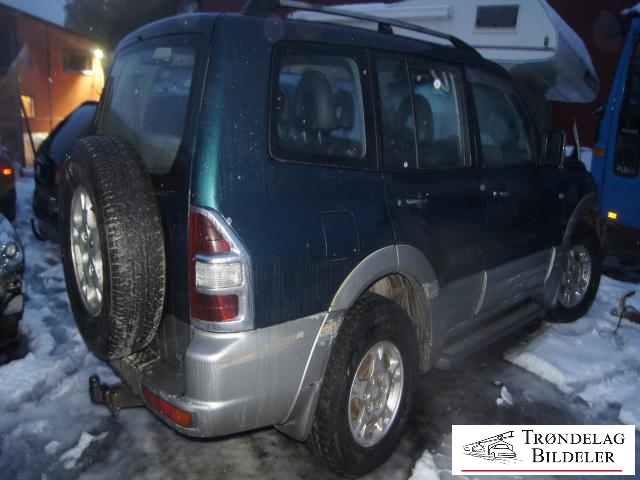 Mitsubishi Pajero 2000-2006 (Type III) , Motorkode: 4M41, Girkassekode: 