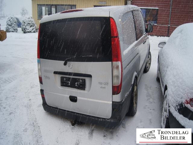 Mercedes Vito/Viano 2004-2010 (Fase 1) (W639) (W639), Motorkode: 646.982, Girkassekode: 722.682