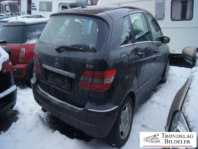 Mercedes B-Klasse 2005-2008 (Fase 1) (W245) (W245), Motorkode: OM640.940, Girkassekode: 