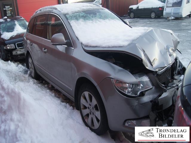 Škoda Superb 2008-2015 (Type II) , Motorkode: CFFB, Girkassekode: PBF