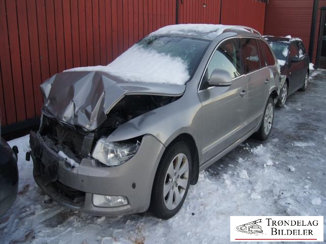 Škoda Superb 2008-2015 (Type II) , Motorkode: CFFB, Girkassekode: PBF