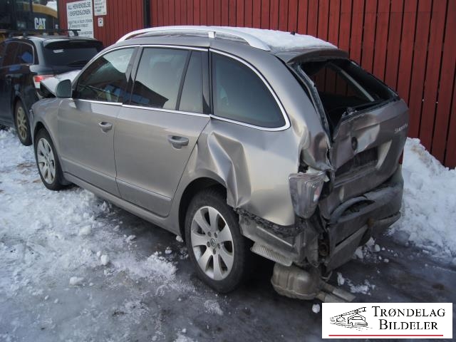 Škoda Superb 2008-2015 (Type II) , Motorkode: CFFB, Girkassekode: PBF