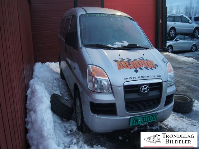 Hyundai H-1 2006-2008 (Type I, Fase 2) , Motorkode: D4BH, Girkassekode: 