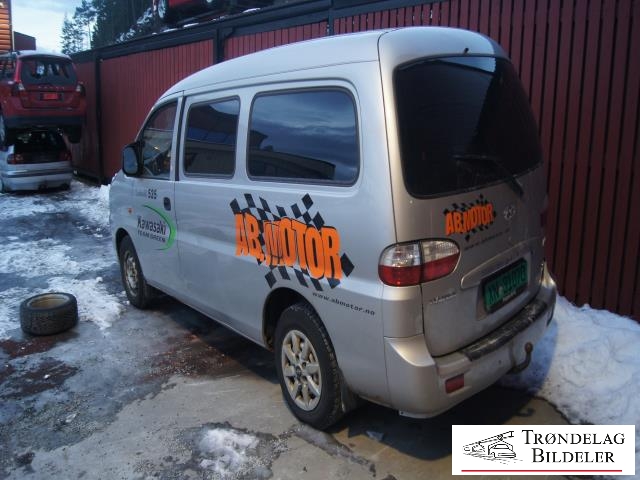 Hyundai H-1 2006-2008 (Type I, Fase 2) , Motorkode: D4BH, Girkassekode: 