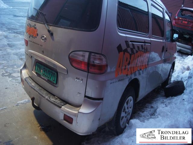 Hyundai H-1 2006-2008 (Type I, Fase 2) , Motorkode: D4BH, Girkassekode: 