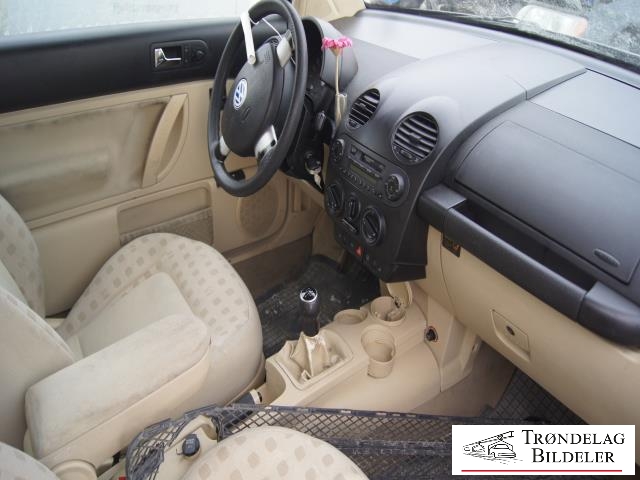 VW Beetle 1998-2010 (Type I) , Motorkode: AQY, Girkassekode: EBP