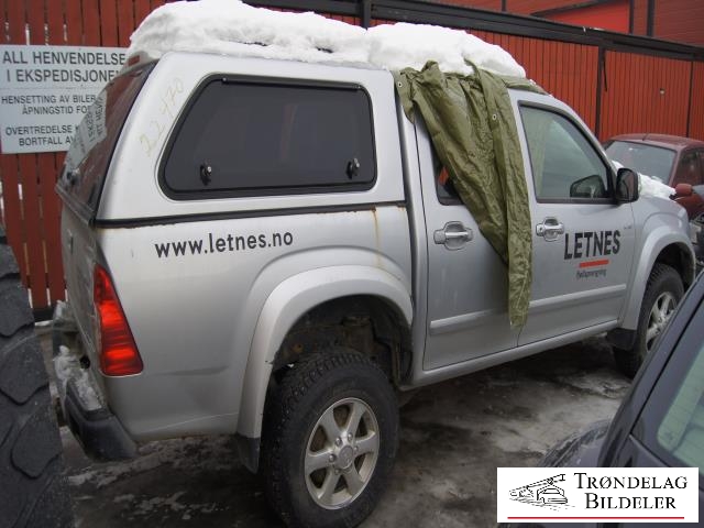 Isuzu D-Max 2007-2012 (Type I) , Motorkode: 4JJ1E4C-L, Girkassekode: 8980049100