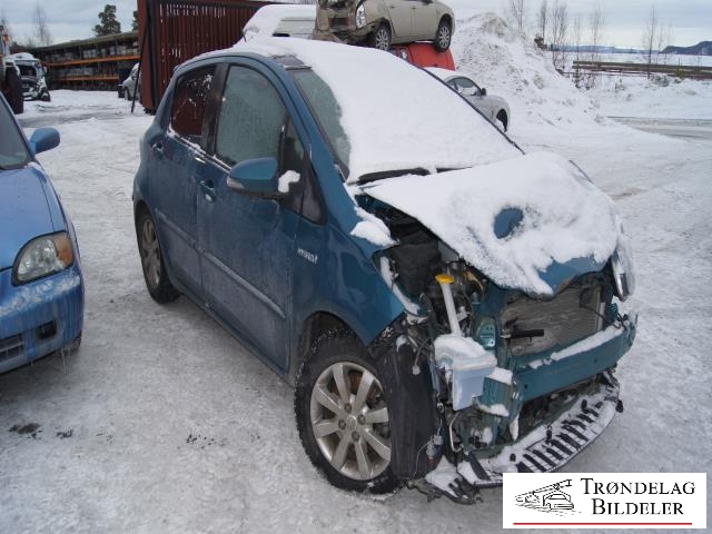 Toyota Yaris 2012-2014 (Type III, Fase 1) , Motorkode: 1NZ-FXE, Girkassekode: 
