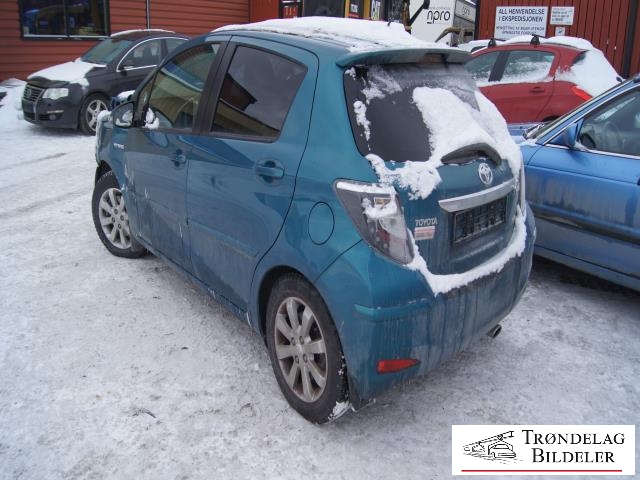 Toyota Yaris 2012-2014 (Type III, Fase 1) , Motorkode: 1NZ-FXE, Girkassekode: 