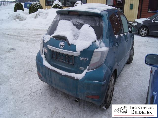 Toyota Yaris 2012-2014 (Type III, Fase 1) , Motorkode: 1NZ-FXE, Girkassekode: 
