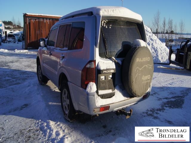 Mitsubishi Pajero 2000-2006 (Type III) , Motorkode: 4D56, Girkassekode: 