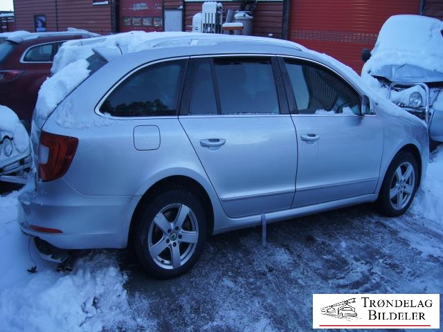 Škoda Superb 2008-2015 (Type II) , Motorkode: CFF, Girkassekode: NFL