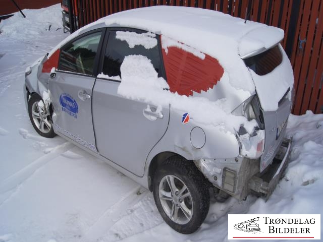 Toyota Prius +7 2012-2020 (Type III) (stasjonsvogn) (stasjonsvogn), Motorkode: 2ZR-FXE, Girkassekode: 