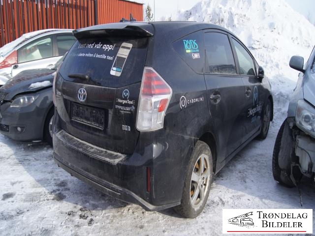Toyota Prius +7 2012-2020 (Type III) (stasjonsvogn) (stasjonsvogn), Motorkode: 2ZR-FXE, Girkassekode: 