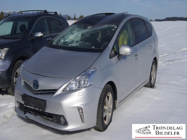 Toyota Prius +7 2012-2020 (Type III) (stasjonsvogn) (stasjonsvogn), Motorkode: 2ZR-FXE, Girkassekode: 