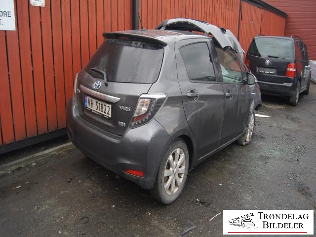 Toyota Yaris 2012-2014 (Type III, Fase 1) , Motorkode: 1NZ-FXE, Girkassekode: 