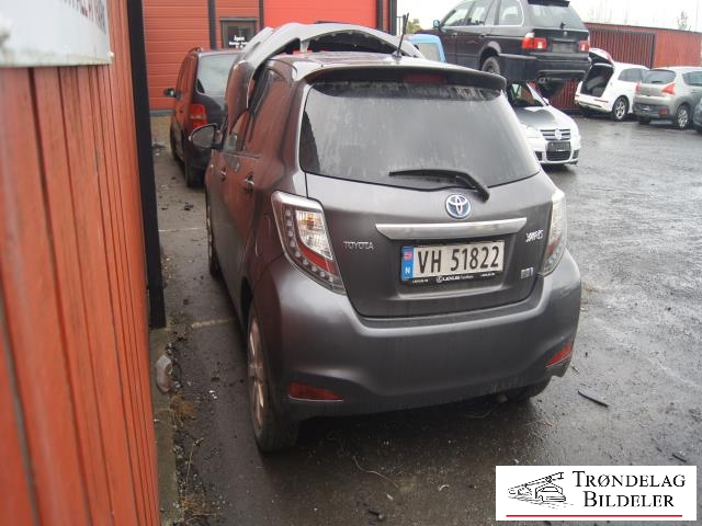 Toyota Yaris 2012-2014 (Type III, Fase 1) , Motorkode: 1NZ-FXE, Girkassekode: 