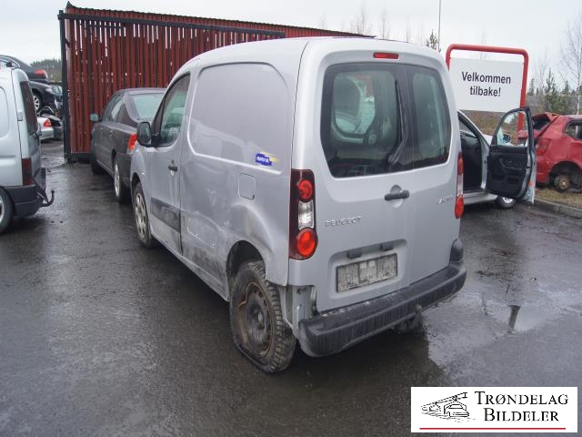 Peugeot Partner 2008-2015 (Type II, Fase 1) , Motorkode: 9H06, Girkassekode: 
