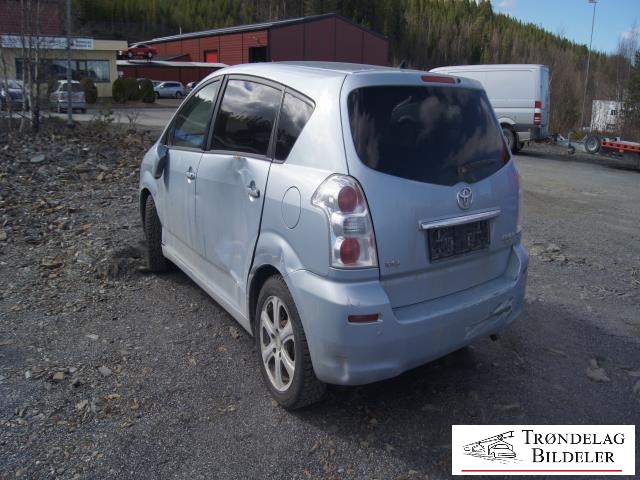 Toyota Verso 2004-2009 (Type II) , Motorkode: 1ZZ-FE, Girkassekode: 