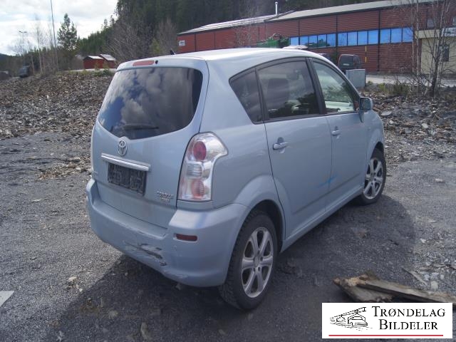 Toyota Verso 2004-2009 (Type II) , Motorkode: 1ZZ-FE, Girkassekode: 