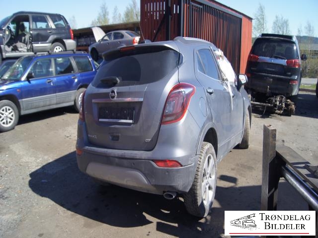 Opel Mokka X 2016-2019 (Type I, Fase 2) , Motorkode: B16DTH, Girkassekode: 